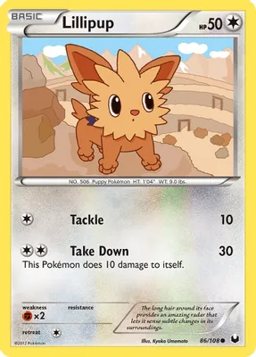 Lillipup from Dark Explorers