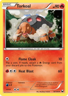 Torkoal from Dark Explorers