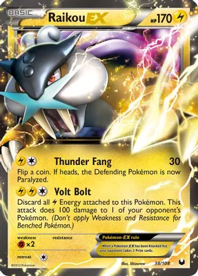 Raikou EX from Dark Explorers