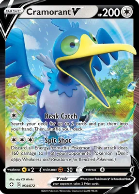 Cramorant V from Shining Fates