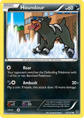Houndour from Plasma Blast