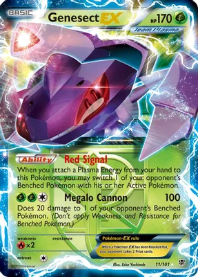 Genesect EX (Team Plasma) from Plasma Blast