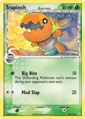 Trapinch (Delta Species) from EX Holon Phantoms