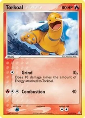 Torkoal from EX Holon Phantoms