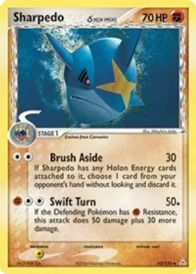 Sharpedo (Delta Species) from EX Holon Phantoms