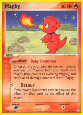 Magby from EX Team Rocket Returns