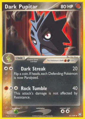 Dark Pupitar - 041/109 from EX Team Rocket Returns