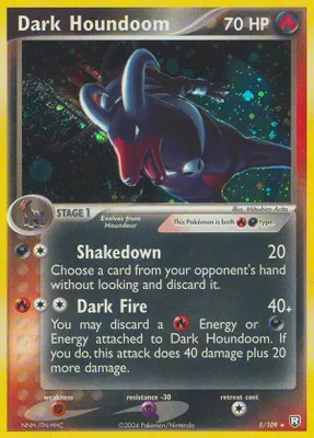 Dark Houndoom - 005/109 from EX Team Rocket Returns