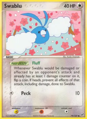 Swablu from EX Deoxys
