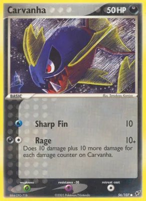 Carvanha from EX Deoxys