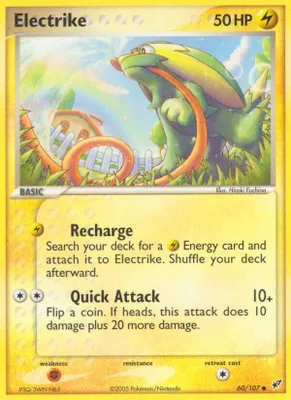 Electrike - 060/107 from EX Deoxys