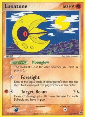 Lunatone from EX Deoxys