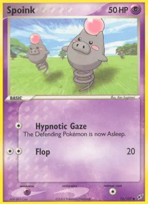 Spoink from EX Deoxys