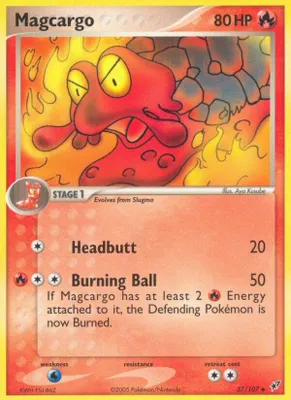 Magcargo - 037/107 from EX Deoxys