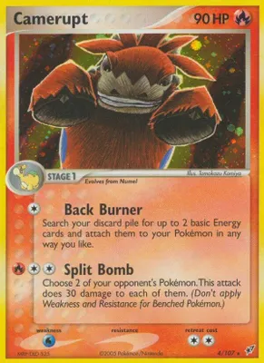 Camerupt from EX Deoxys