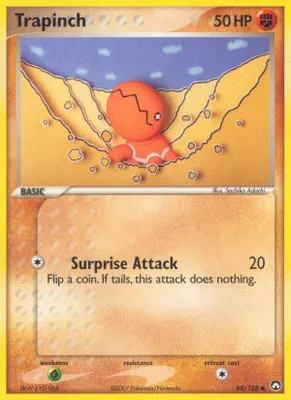 Trapinch from EX Power Keepers