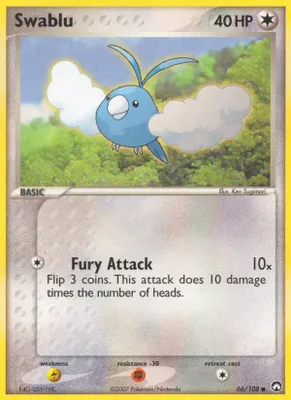 Swablu from EX Power Keepers