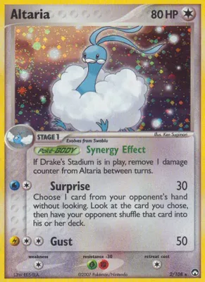 Altaria from EX Power Keepers
