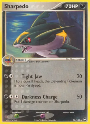 Sharpedo from EX Power Keepers