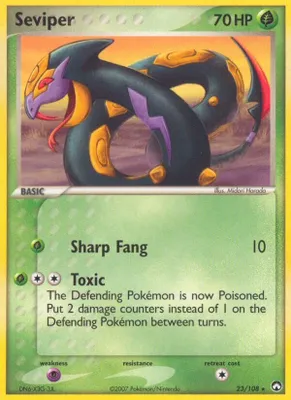 Seviper from EX Power Keepers