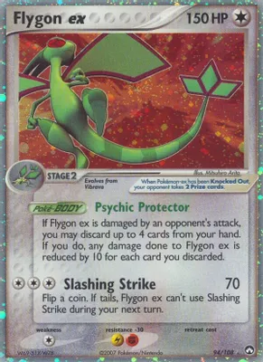 Flygon ex from EX Power Keepers