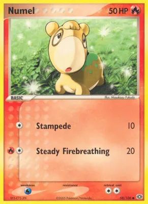 Numel - 058/106 from EX Emerald