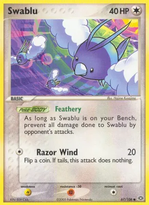 Swablu from EX Emerald