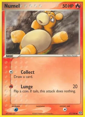 Numel - 057/106 from EX Emerald