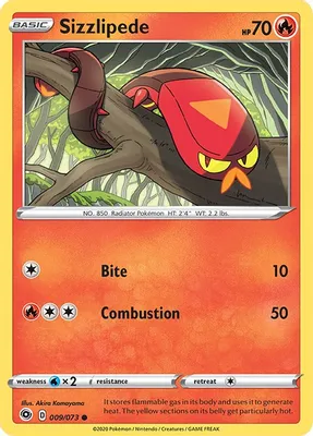 Sizzlipede from Champion's Path
