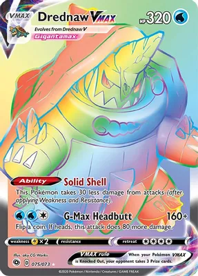 Drednaw VMAX (Secret) from Champion's Path