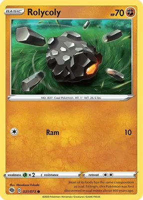 Rolycoly from Champion's Path