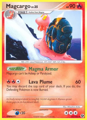 Magcargo from Great Encounters
