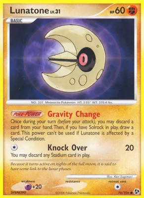 Lunatone from Great Encounters