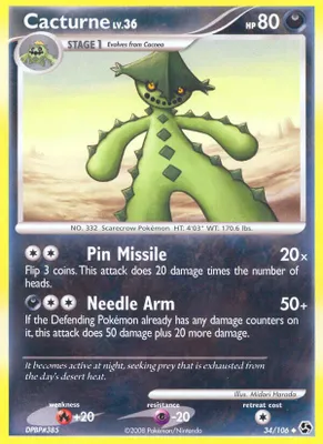 Cacturne from Great Encounters
