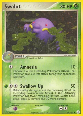 Swalot from EX Hidden Legends