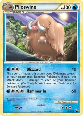Piloswine from Triumphant
