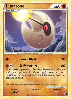 Lunatone from Triumphant
