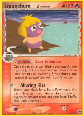 Smoochum (Delta Species) from EX Dragon Frontiers