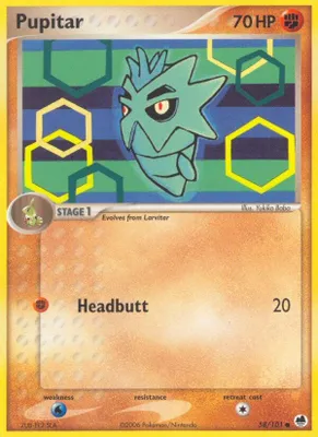 Pupitar from EX Dragon Frontiers