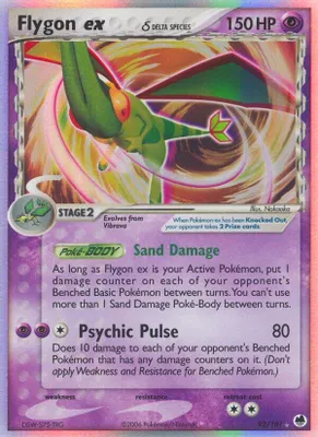Flygon ex (Delta Species) from EX Dragon Frontiers