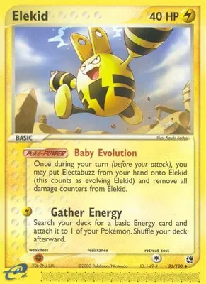 Elekid from EX Sandstorm