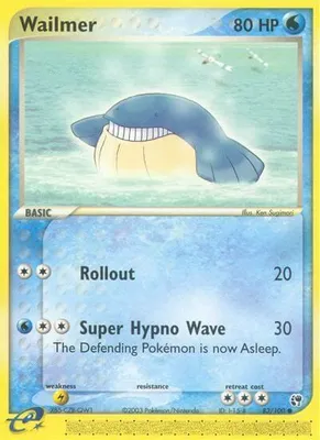 Wailmer from EX Sandstorm