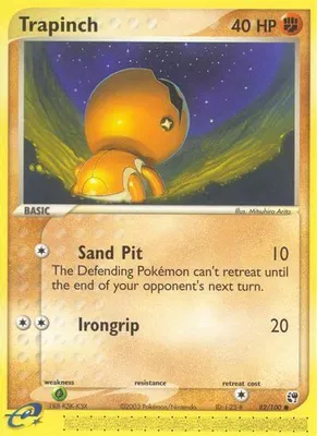 Trapinch from EX Sandstorm