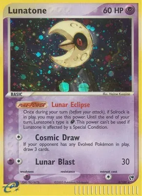 Lunatone from EX Sandstorm