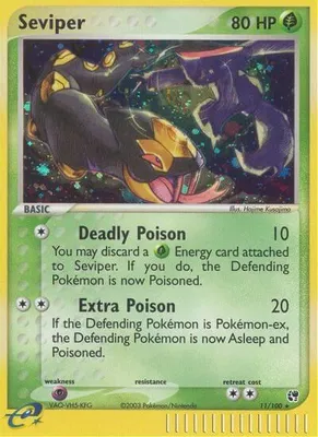 Seviper from EX Sandstorm