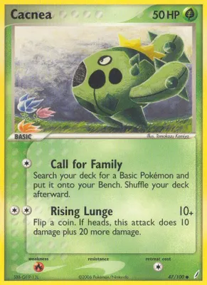 Cacnea from EX Crystal Guardians