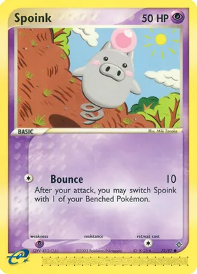 Spoink - 73/97 from EX Dragon