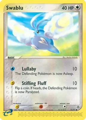 Swablu from EX Dragon