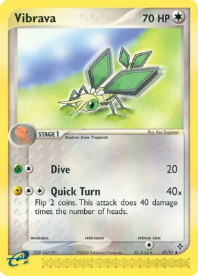 Vibrava - 47/97 from EX Dragon