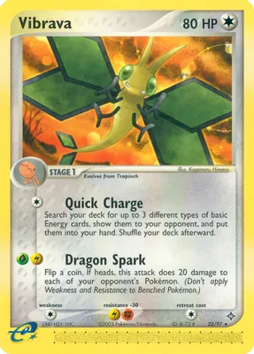 Vibrava - 22/97 from EX Dragon